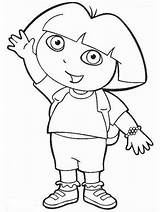 Dora Coloring Pages  Free Printable For Kids sketch template