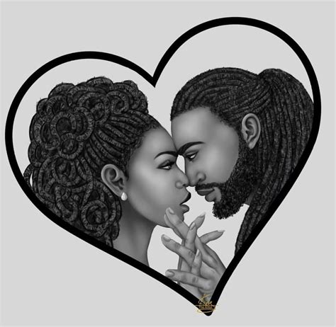 Black Couple Art Black Love Art Black Couples Drawing - vrogue.co