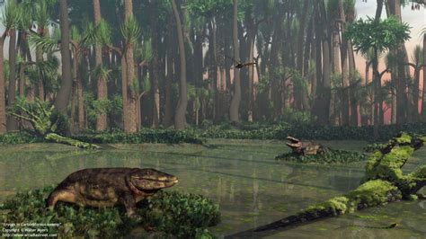 Pin by Julia Lock on 2 D Art | Scifi environment, Swamp, Prehistoric creatures