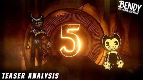 NEW TEASER! Bendy and the Ink Machine Chapter 5 - Production Teaser Analysis - YouTube