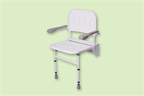 Folding Shower Seat (with Legs, Back & Arms) - Ability Assist