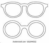 Sunglasses Coloring Pages For Kids sketch template