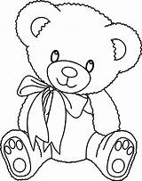 Teddy Bear Coloring Pages  Free Printable For Kids sketch template