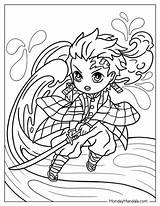 32 Demon Slayer Coloring Pages Free PDF Printables sketch template