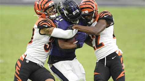 The Cincinnati Bengals defense played much better against the Ravens potent rushing attack.