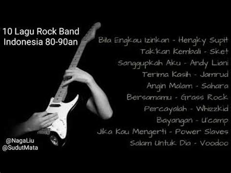 10 Lagu Rock Band Indonesia 80-90an - YouTube
