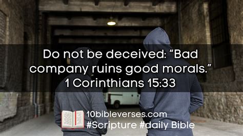 10 Bible Verses about Bad Influences