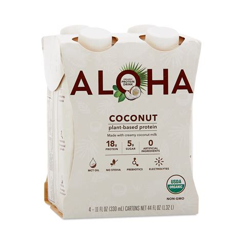 Aloha Protein Drink, Coconut | Thrive Market