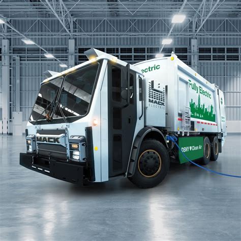 North American Clean Energy - Mack Trucks Unveils Fully Electric Mack LR Refuse Demonstration Model