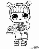 Lol Surprise Doll Dreamer Coloring Page  Free Printable Pages sketch template