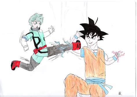 6O - deku vs goku by AQ-DB on DeviantArt