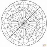 Large Stained Glass Coloring Pages Easy Coloring sketch template