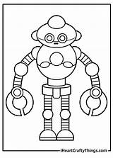 Printable robot coloring Pages Updated 2023 – Artofit sketch template