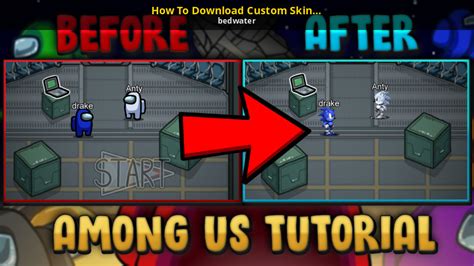 How To Download Custom Skins/Mods For Among Us [Among Us] [Tutorials]