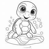 Beautiful Cute Turtle Coloring Pages 22788660 Vector Art At Vecteezy sketch template