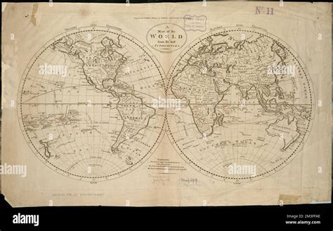 A map of the world from the best authorities , World maps, Early works to 1800, Cook, James ...