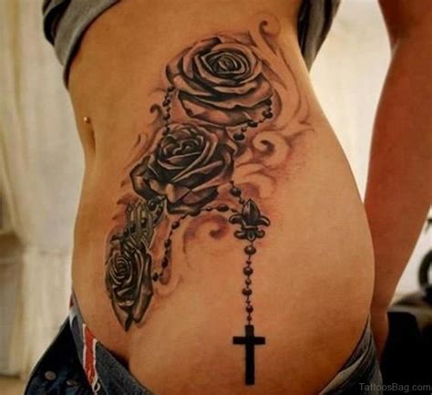 47 Classic Rosary Tattoos For Rib - Tattoo Designs – TattoosBag.com