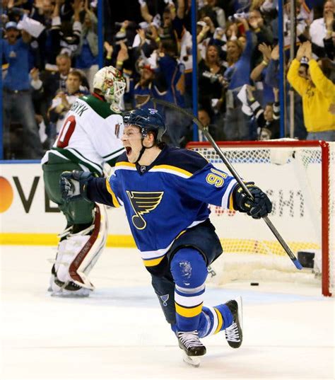 Vladimir Tarasenko Helps Blues Even Series Against Wild - The New York Times