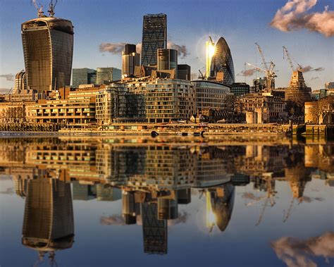 London City Skyline Photograph by Ian Hufton