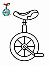 Unicycle For Kids Coloring Page  Free Printable Pages sketch template