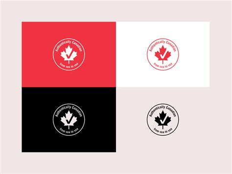 Authentically Canadian - Logo Design by Önder Sümer on Dribbble