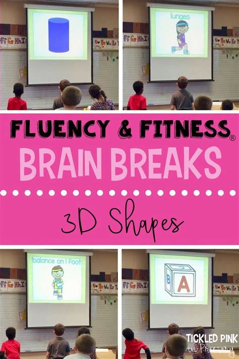 Colors & Shapes Fluency & Fitness® Brain Breaks | Brain breaks, Shapes kindergarten, Fluency