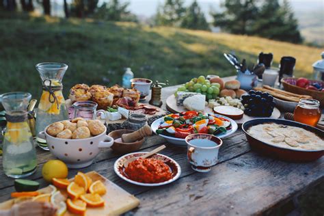 Health For You High angle image of a rustic, wooden food table - Health For You