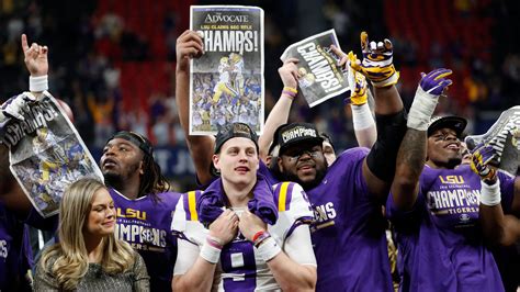 LSU football wins first SEC championship since 2011 by beating Georgia