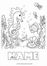 Coloring Page No885  Princess Sea Fish sketch template
