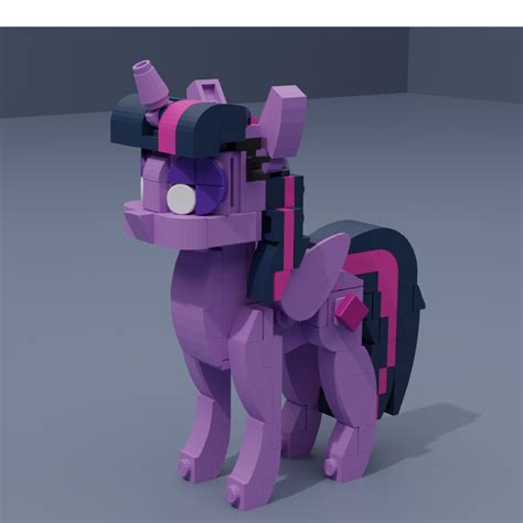 Lego Twilight Sparkle w/new design :) by awesomeaustinv on DeviantArt