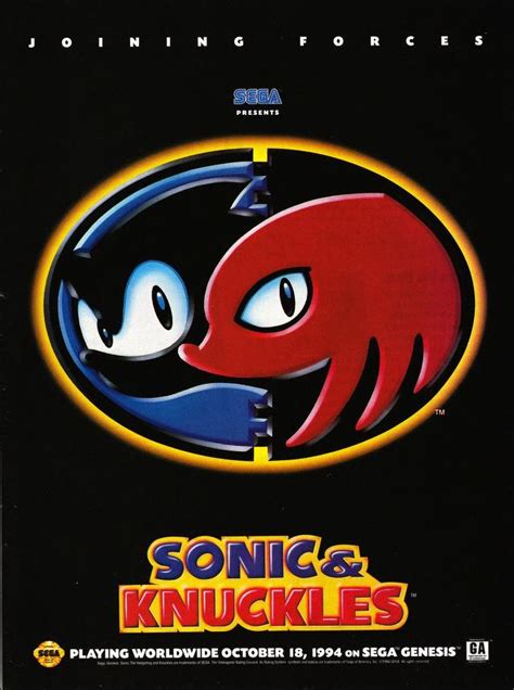 show-post: Sonic & Knuckles (sega genesis,1994)