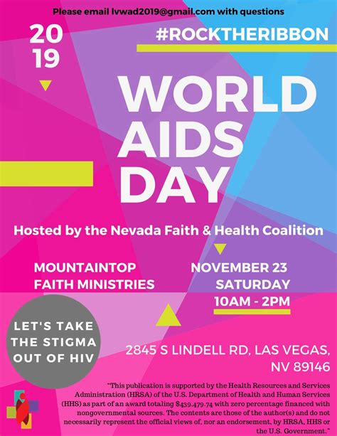 World Aids Day - Mountaintop Faith Ministries