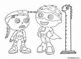 Super Why Coloring Pages Printable For Free Download sketch template
