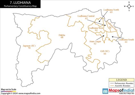 Ludhiana Election Result 2024 - Parliamentary Constituency Map and ...