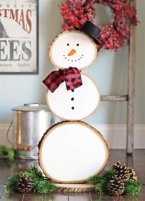 27 Creative DIY Snowman Decorations • Grillo Designs