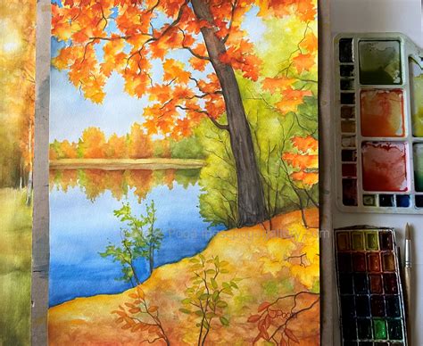 Fantastic painting medium watercolor - INESE'S ART STUDIO