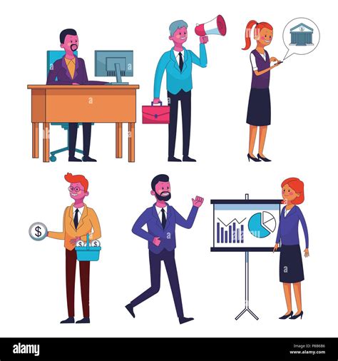 Set of business people icons Stock Vector Image & Art - Alamy