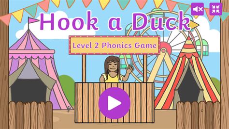 Level 2 Phonics Hook a Duck Reading Game