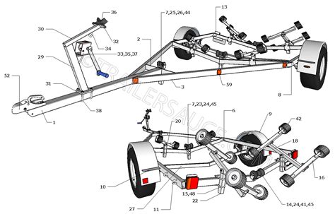 Boat trailer, Trailer plans, Boat