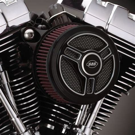 S&S Cover, Air Cleaner, Tri-Spoke, Gloss Black 170-0210 | Vital V-Twin ...