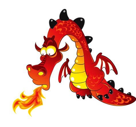 Dragon Royalty-free Fire breathing Illustration - Red Dinosaur png download - 800*750 - Free ...