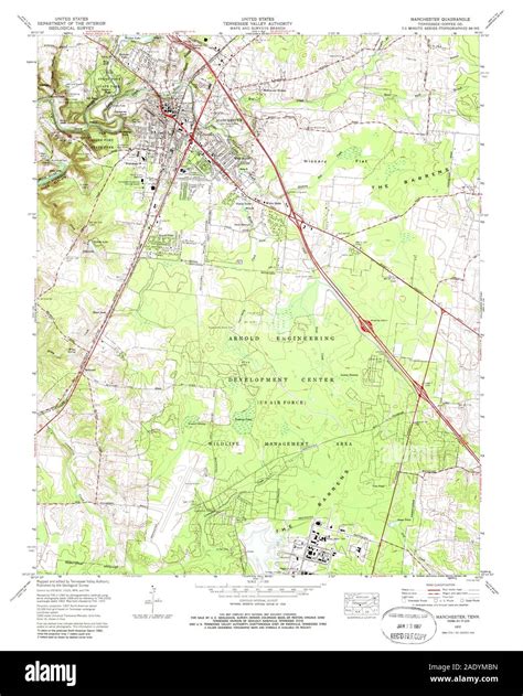 Manchester map 1972 Cut Out Stock Images & Pictures - Alamy