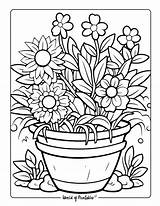 My Garden Coloring Pages Printable sketch template