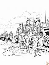 World War Two Coloring Pages sketch template