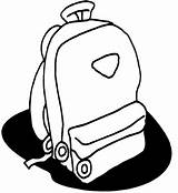 Backpack Coloring Pages  Free Printable For Kids sketch template