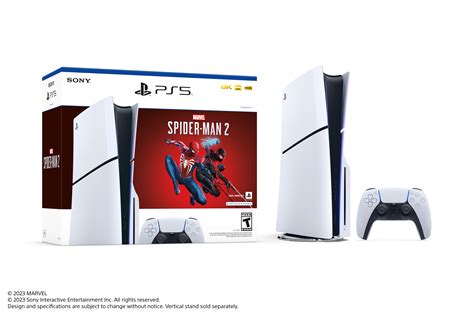 PlayStation 5 Disc Console Slim - Marvel's Spider-Man 2 Bundle ...