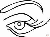 Eyes Coloring Eye Drawing Kids Color Draw Sheet Drawings Step Clipart  sketch template
