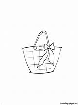 Purse Coloring Page At GetColoringscom  Free Printable Colorings sketch template