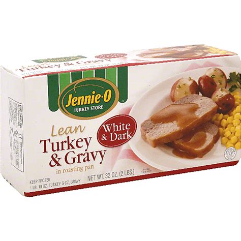 Jennie O Lean Turkey & Gravy in Roasting Pan, White & Dark | Sides | Pathmark