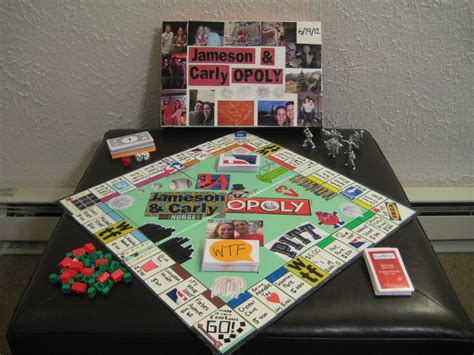 creativity productivity: DIY Monopoly Board